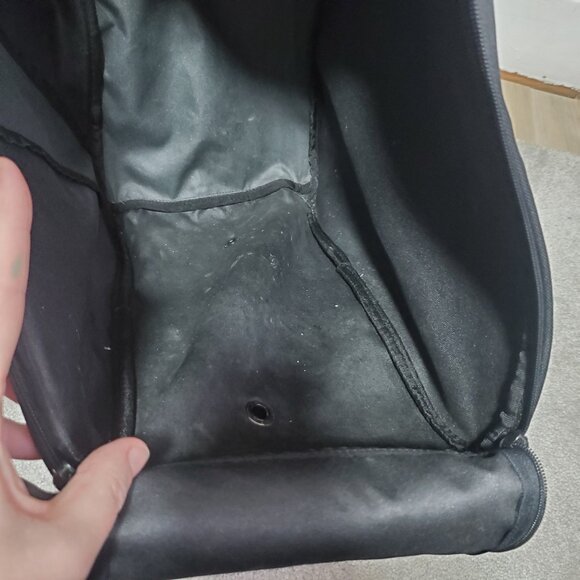 SALOMON Ski Boot Bag Carrying Case Zip Close Shoulder Strap Black Grey Unisex OS - Picture 10 of 14